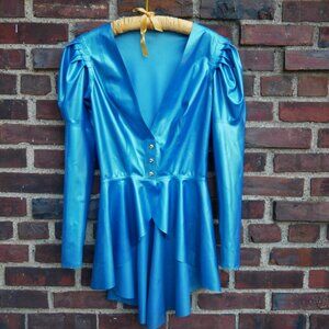 Fairy Princess Latex Puff Sleeve Top